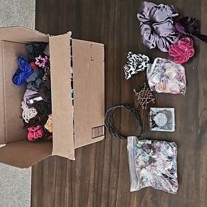 HUGE box full of hair accessories!